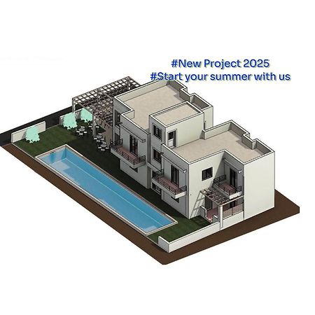 Diamond Deluxe Apartments Pool&Bar Mastichari  Luaran gambar